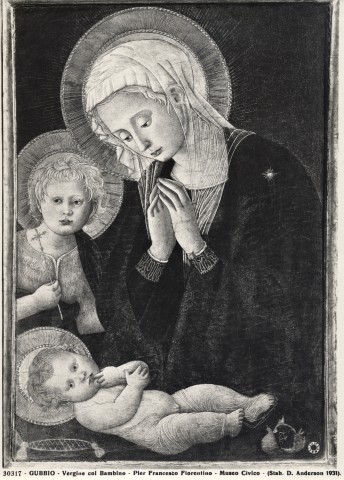 Anderson — Gubbio - Vergine col Bambino - Pier Francesco Fiorentino - Museo Civico — insieme